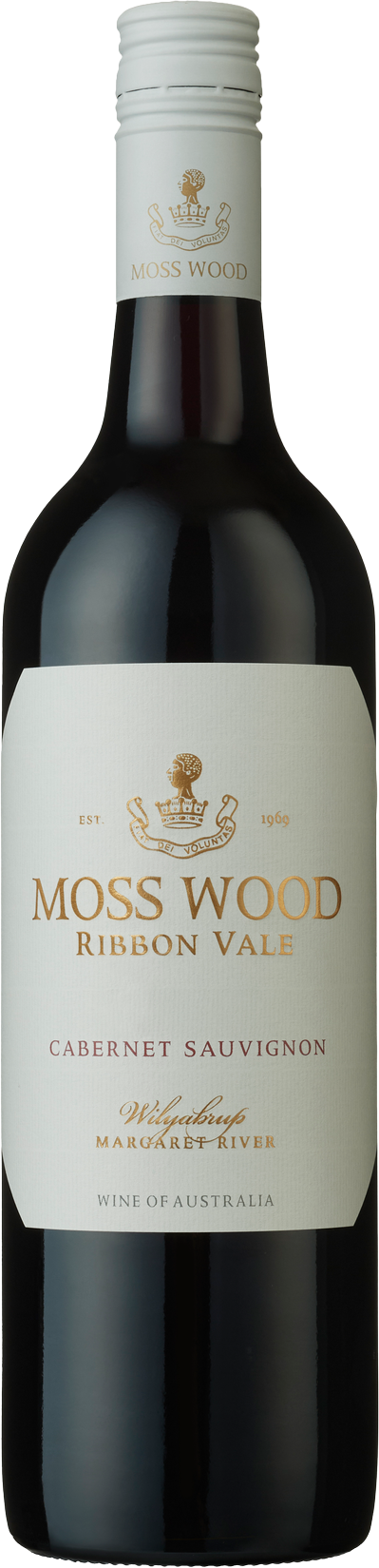 Moss Wood Ribbon Vale Wilyabrup Cabernet Sauvignon 2022 bottle — Margaret River